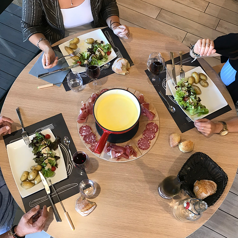 Soirée fondue Auvergnate à Archipel Volcans